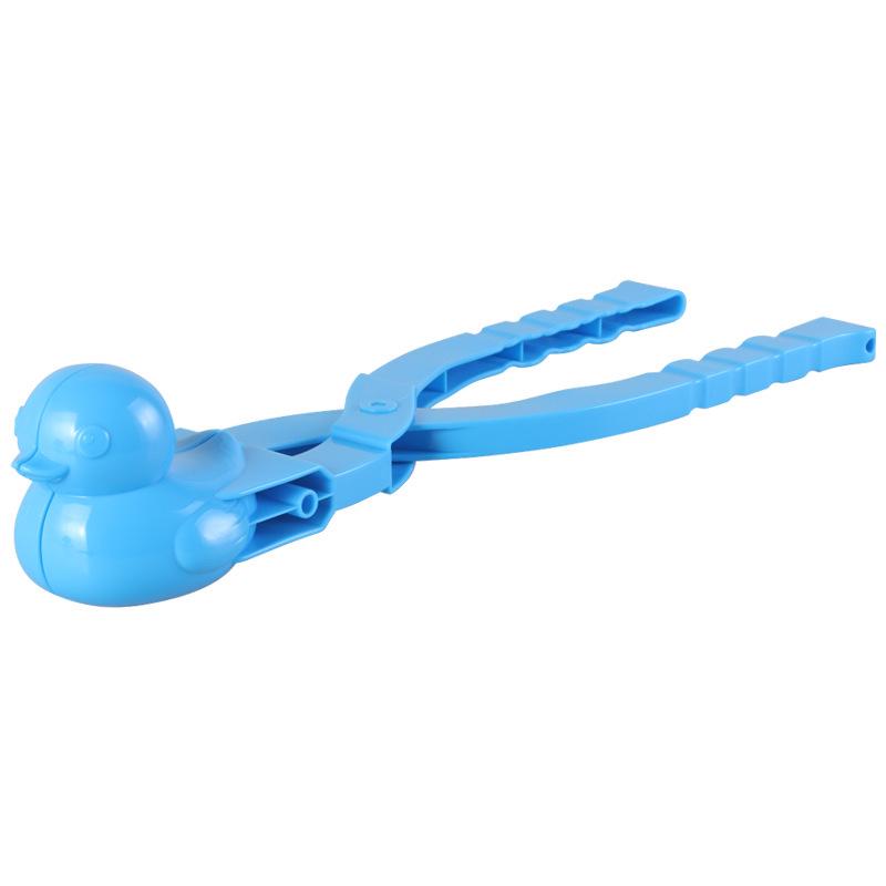Duck Shaped Snowball Maker Clip for Kids - Winter Play Tool