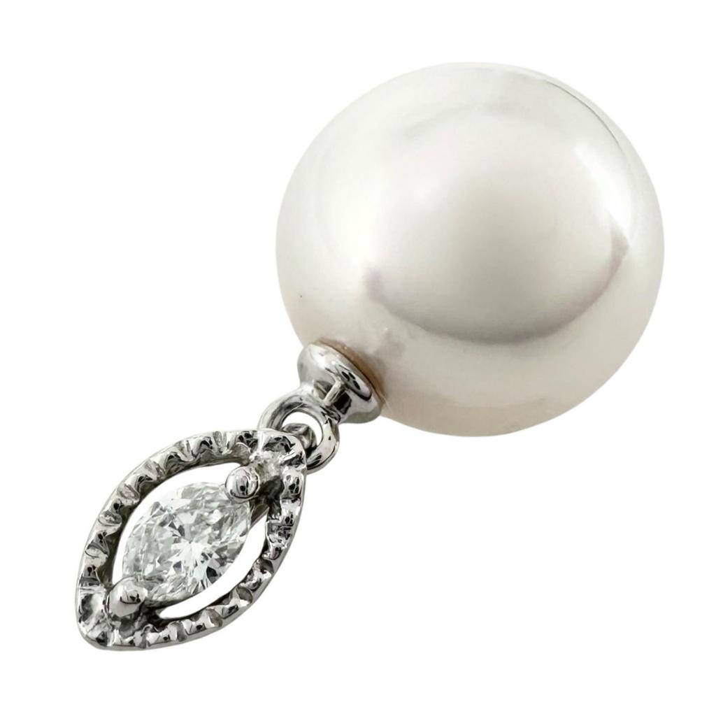 Pendant top Silver Women Pearl used