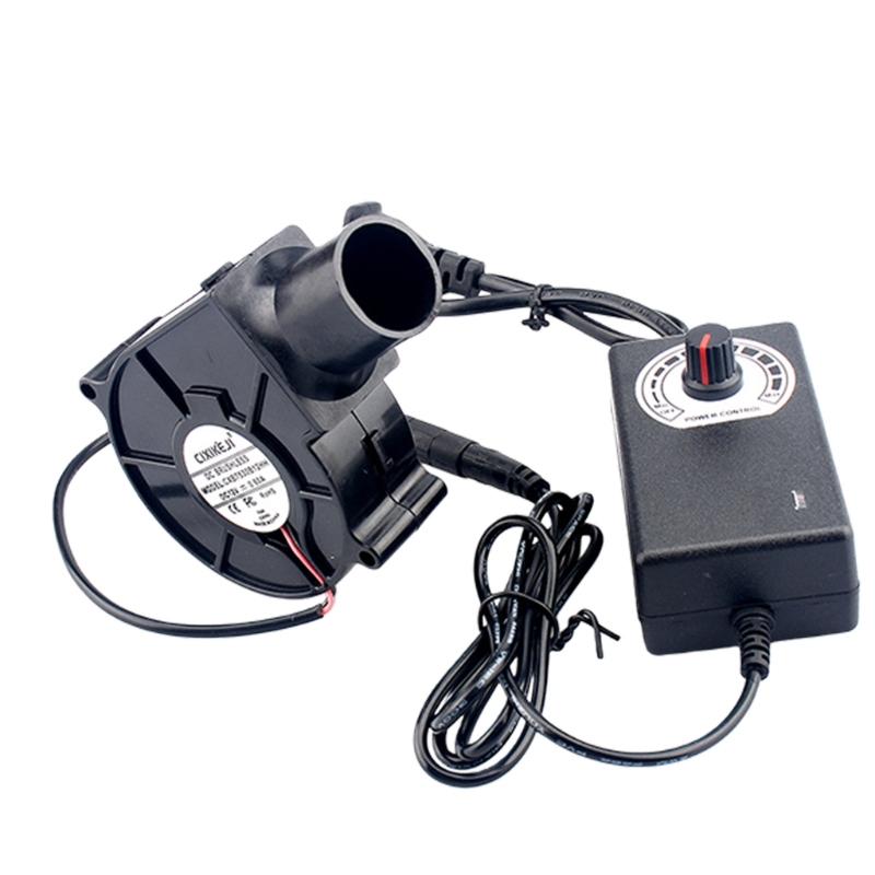 BBQ Air Movers Blower Fan,Variable Speed Centrifugal Fan with Speed Controllers Camping Charcoal Starte Fan