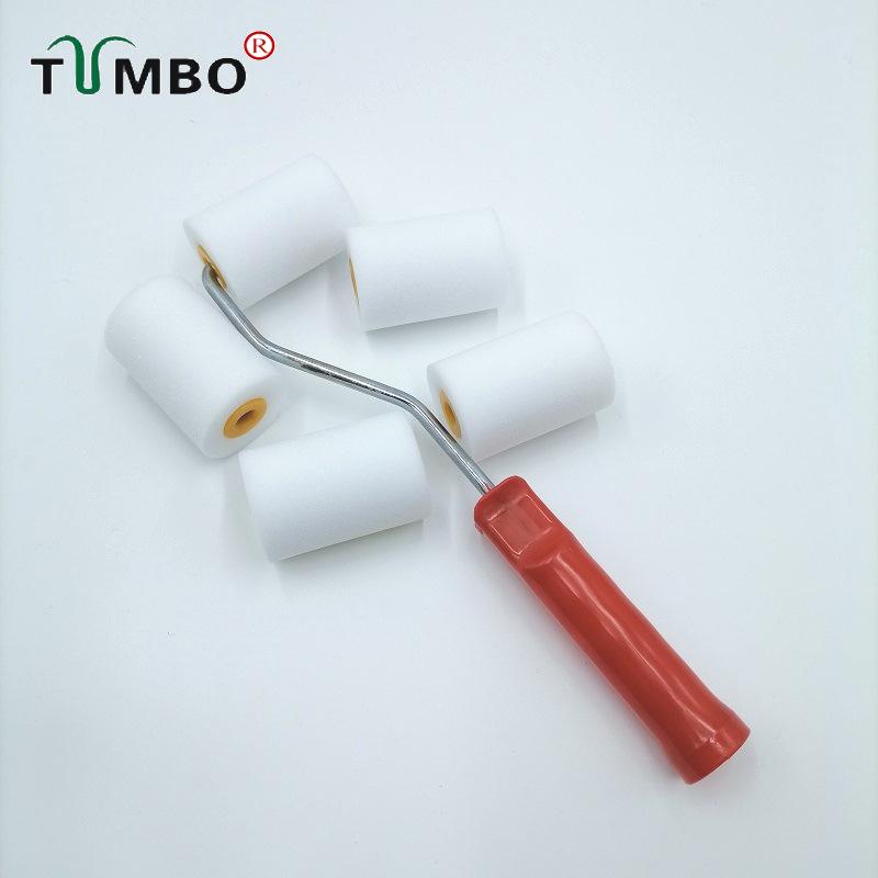 2.5'' Water-based Sponge Roller & Latex Paint Repair Brush Combo