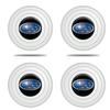 Car Silicone Door Shock Stickers Absorber Soundproof Buffer Pier for Subaru Impreza Forester Tribeca XV BRZ car styling auto VV777