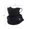 Removable Heated Neck Scarf USB Charging Heated Scarf Light Heating Scarf Mask  For Men And Women