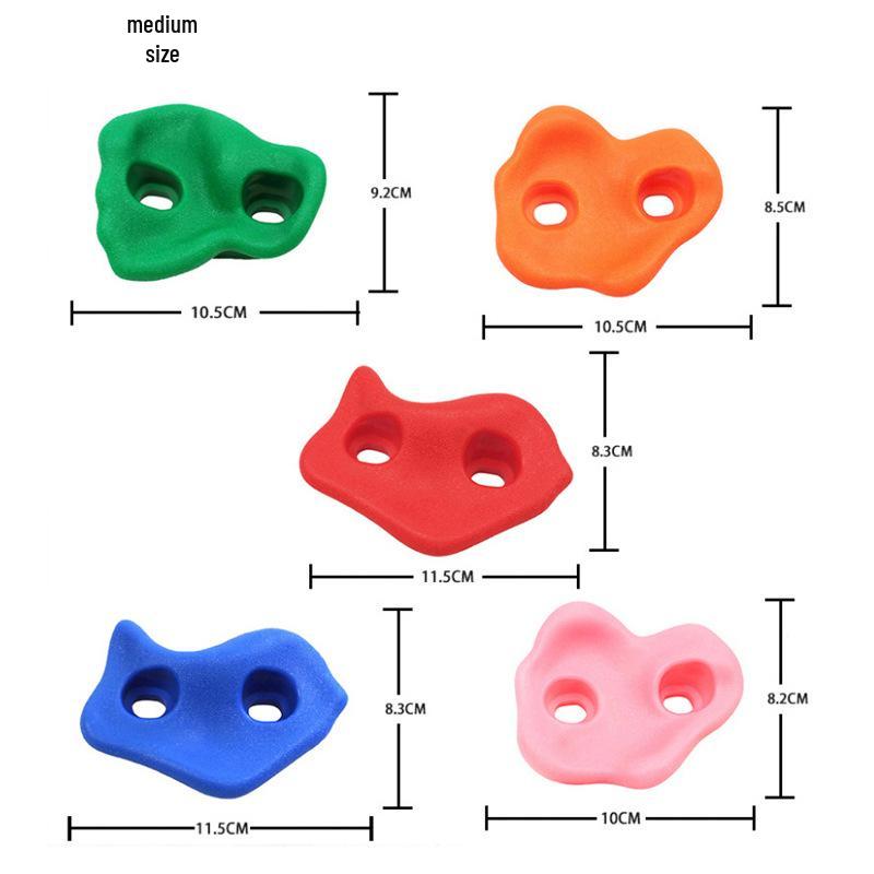 Outdoor Climbing & Zip Line Handholds Pack: Sensory Integration & Amusement Equipment