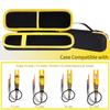 Peyyargo Storage Case Compatible with Fluke T5-1000/T6-1000/T5-600/T6-600 Electrical Testers (Black + Yellow)
