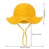 Floral Print Baby Bucket Hats Adjustable Solid Caps for Infant Boys Girls Sunscreen Outdoor Beanies Beach Fishing Headwraps