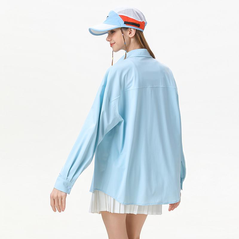 Casual Shirt With Collar, Long Sleeved Shirt, Thin Cut Shirt For Women
