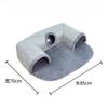 Nid Pour Chat Tunnel Gris En Forme De U, Design Détachable Chaud Et Confortable, Jouet Pour Chats, Imperméable, Attire L'attention