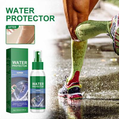 Schuhwerk Wasserdichtes Spray Lederstiefel Hydrophob Reinigend Fleckabweisend Schmutz Geruchlos Tragbares Spray 100ml