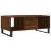 VidaXL Coffee Table Brown Oak 90x50x36.5 Cm Engineered Wood 830603