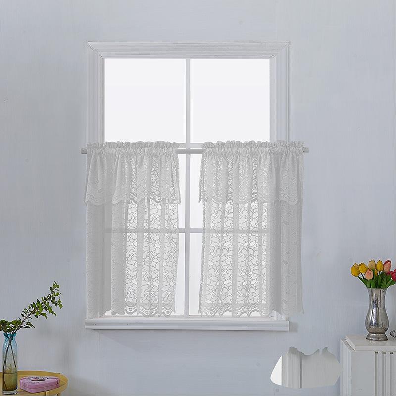 Lace Curtains, Kitchen Curtains, Coffee Curtains, Short Curtains, Japanese Small Curtains, Rod Curtains