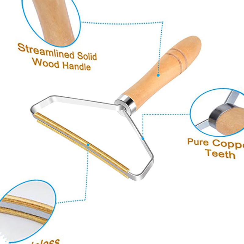 Portable Manual Hair Removal Agent Carpet Wool Coat Clothes Shaver Brush Tool Coat Double Sided Hair Removal Ball Knitting Tool