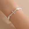 Cross Bracelet Sparkling Full Bracelet Fashion Jewelry Bracelet Luxurious For Everyday Wear Gifts For Women Gifts For Men