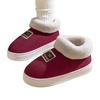 Cotton Slippers Winter New Indoor Home Bag and Home Plush Warm Wool Cotton Shoes Winter