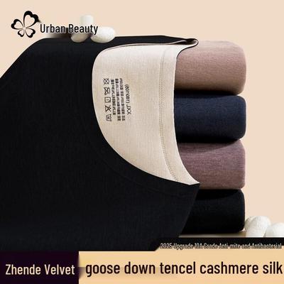 Herren Daunen Tencel Thermounterwäsche Set