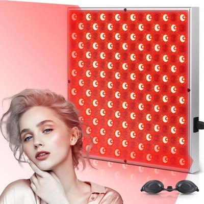 225 szt. LED Lampa panelowa z czerwonym światłem do pielęgnacji skóry twarzy przeciw starzeniu, piękna, światło LED, ulga w bólu ciała, ogrzewanie w bliskiej podczerwieni 850 nm