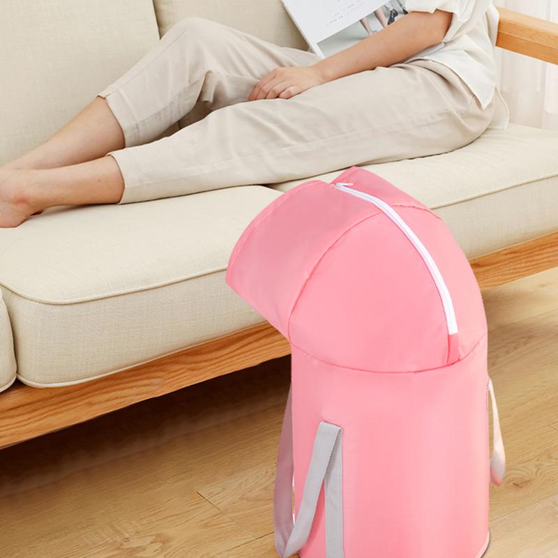 Foldable Insulated Portable Foot Bath Tub - Collapsible Foot Soaking Bucket For Home Spa Foot Care