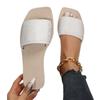 2024 Dammodetrend halkfria slitstarka bekväma mjukbottnade platta sandaler flip-flops zapatos de mujer damskor sandaler