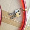 1 Pcs Bicycle Lock, Circular Wire Lock, Mountain Bike, Motorcycle Key, Anti-theft Lock, Ring Lock