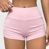 Nackte Dreipunkt-Hose, Yogahose, Damen-Sportshorts mit Kordelzug, Pfirsich-Po-Lifting-Fitnessshorts, Damen Sommer