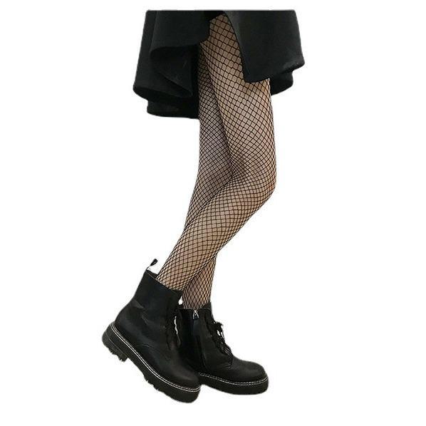 Schwarze Sexy Netzstrümpfe, Ultra-Dünne Anti-Haken Seidenstrümpfe für Damen, Frühling/Sommer.