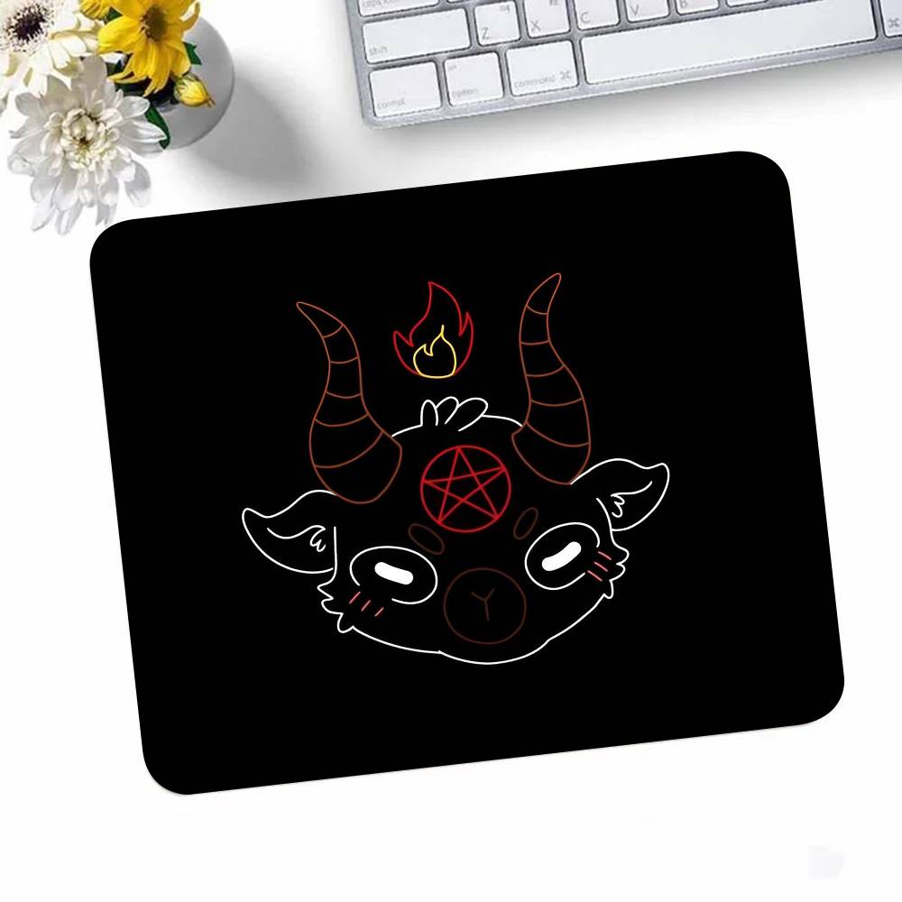 Cult Of The Lamb Gaming Mousepad Small LockEdge Mouse Pad For Gamers Computer Desk Pad Rectangular Anti-slip Rubber