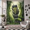 Wall TapestryMonster Energy Art Hanging Cloth Decorative Background Cover for Room Decoration