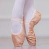 Bühnen-Tanzschuhe, Bauchtanz mit weicher Sohle, Volkstanz, Helle Katzenpfoten-Schuhe, Ballett-Aufführungsschuhe