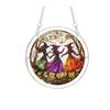 Halloween 2D Acrylic Puzzle Pendant Stress Relief Tool Ghost Witch Pumpkin Home Atmosphere Decoration Hanging Sign