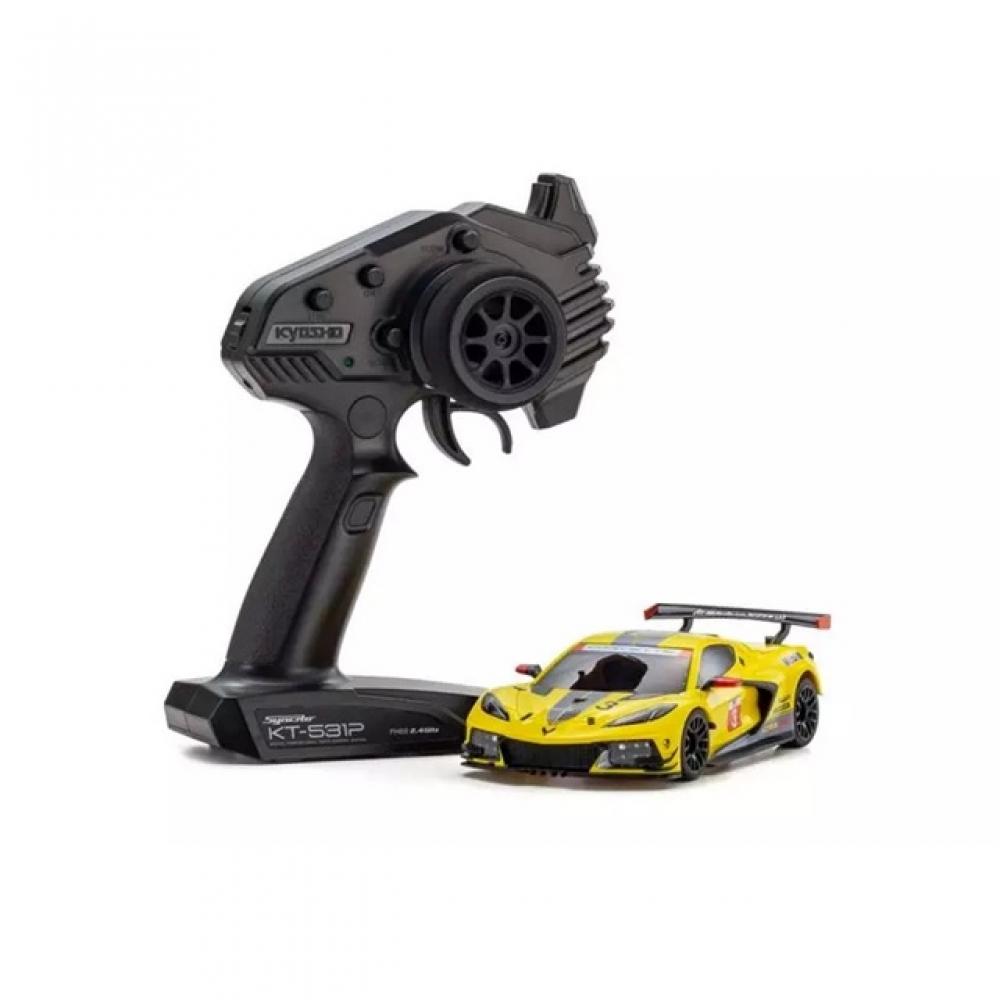 

Kyosho Chevrolet Corvette C8.r Желтая модель Mr04rwd