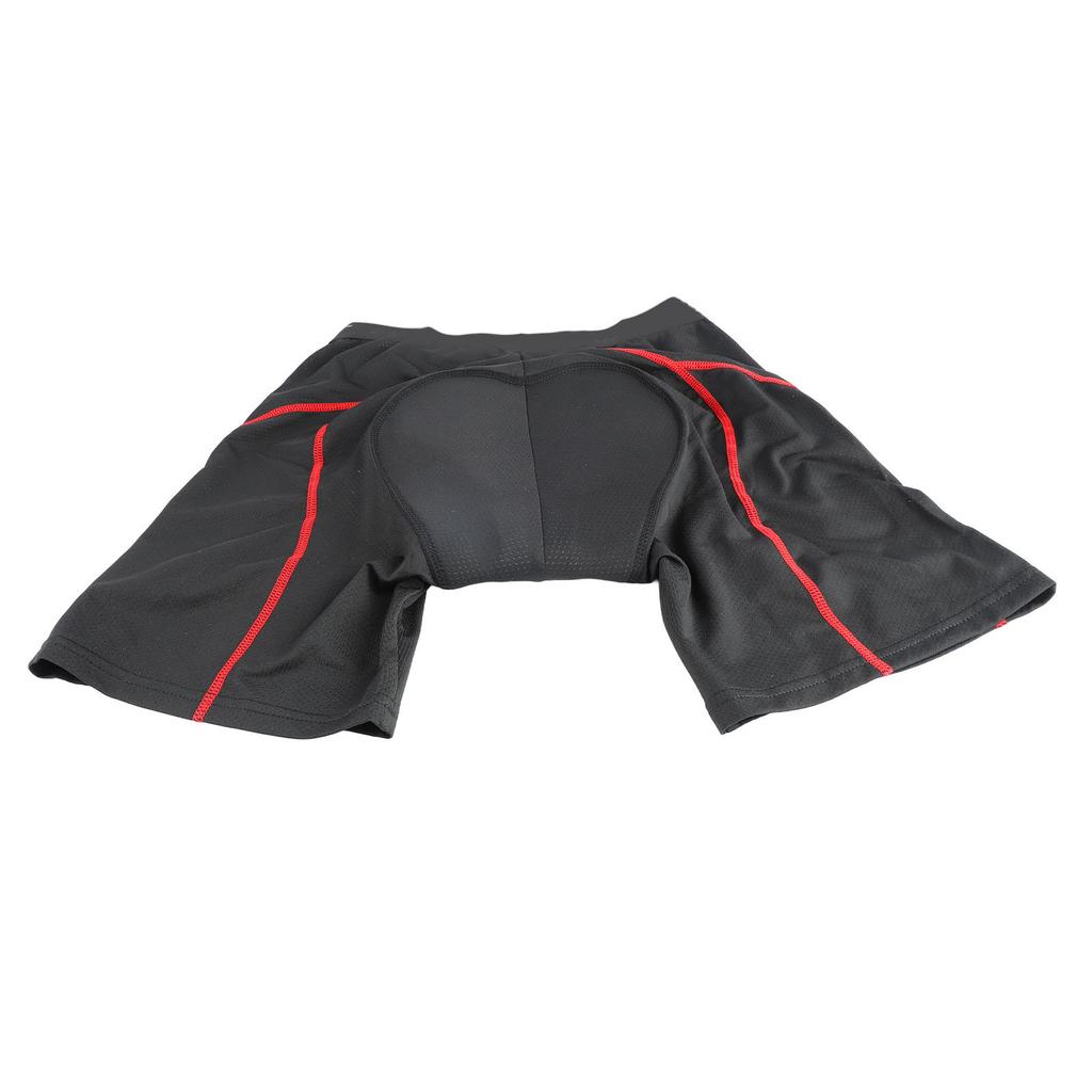 Gepolsterte Radshorts Atmungsaktiv Stoßdämpfend Weicher Schwamm Silikon Radhosen für Herren Damen