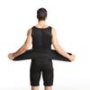 Unisex Double-Waist Zipper Slimming Vest for Exercise and Shaping