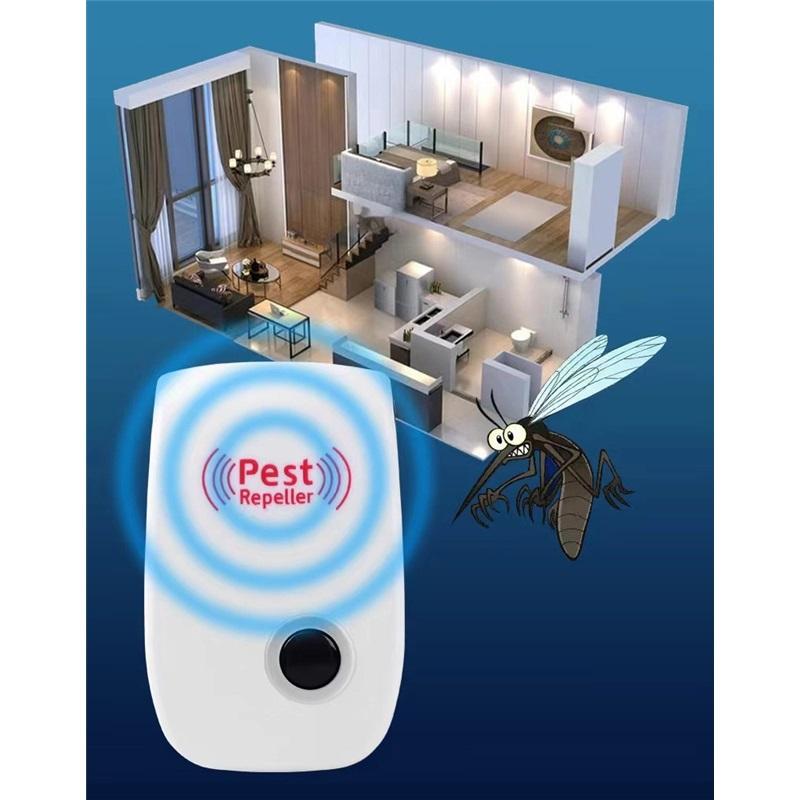 Ultrasonic Pest Repeller Mouse Mosquito Repellent Electronic Insect Repellent Rodent And Roach Control Indoor Use Eco-Friendly Pest Control Device