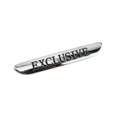 3D Metal EXCLUSIVE Side Fender Stickers Emblem Badge Car Styling Accessories for Mercedes Benz VITO C180 W205 W213 E300 E200 AMG