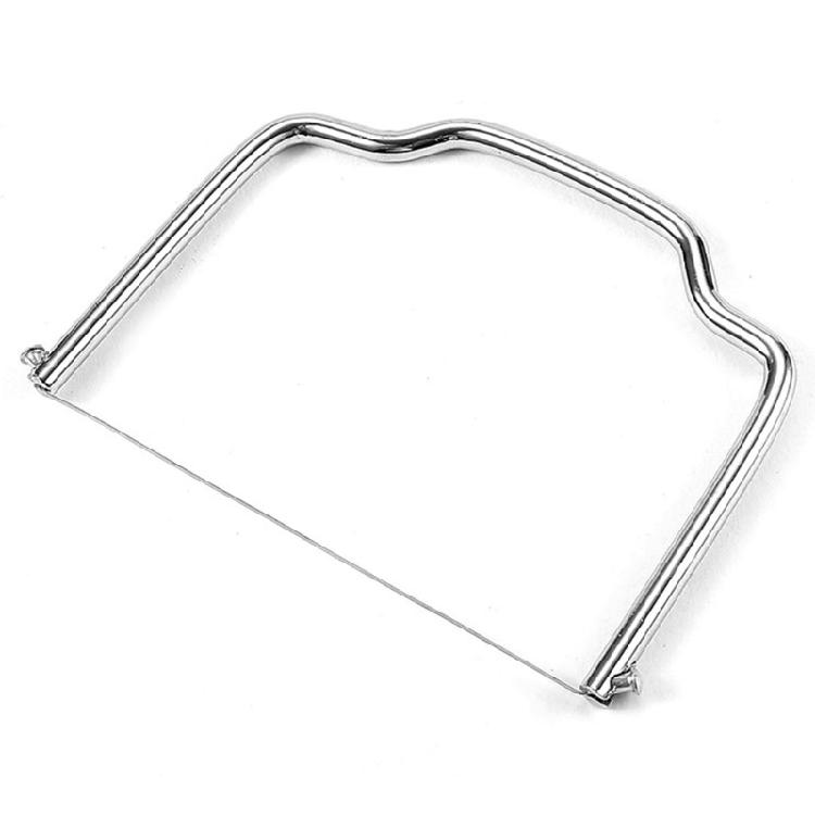 

Stainless Steel Foie Gras Cutter Wire Butter Cutter Cheese Slicer Cheddar Cutter 1