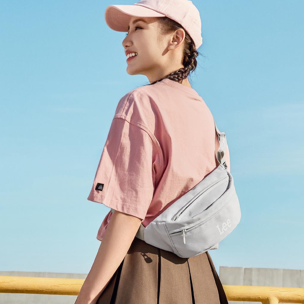 New Lee Denim Waist Bag Chest Bag Women's Sea Salt Gray/Cream White/Denim Blue LE240065M-602