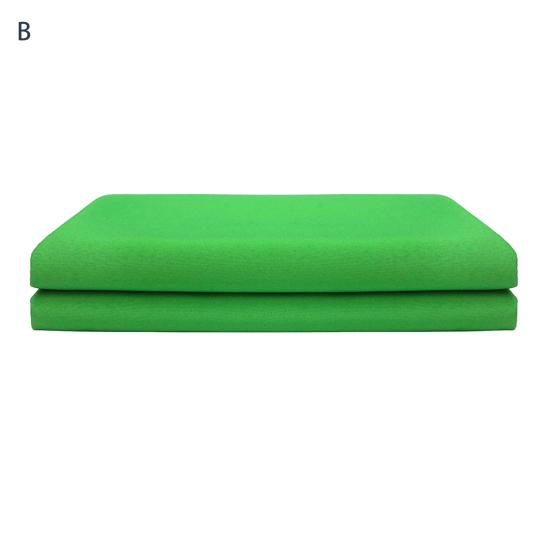 Green Screen Backdrop Double Thickness Non-fading Soft Opaque Washable Short Video Props Vertical