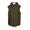 Women's Winter Tank Top Sleeveless Lightweight Stand Collar Zip Solid Quilted Vest