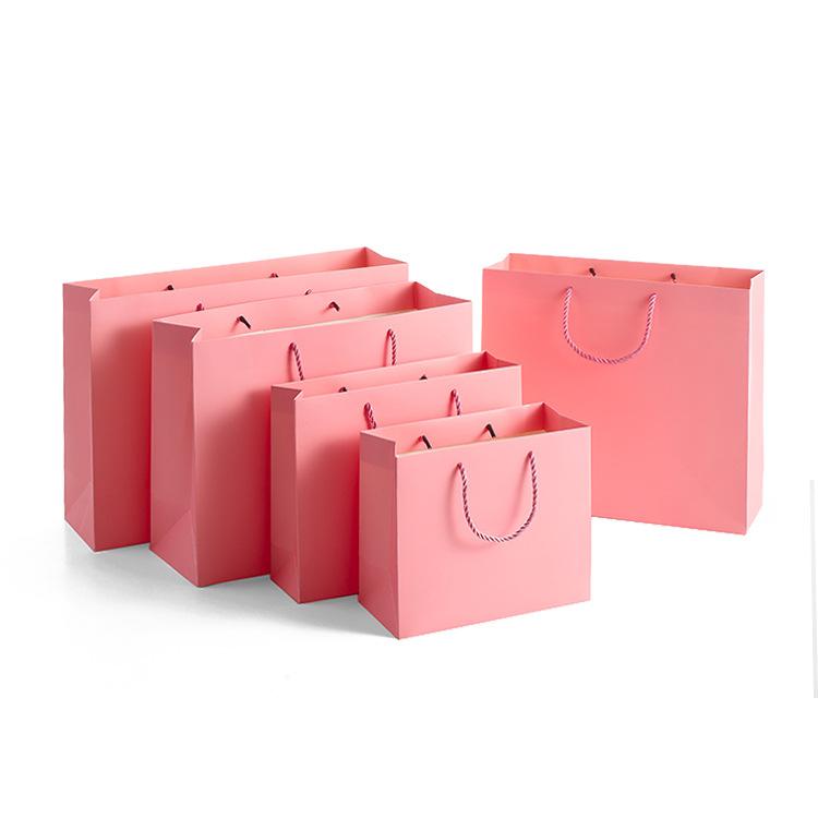 Handheld Cowhide Christmas Packaging Gift Bag