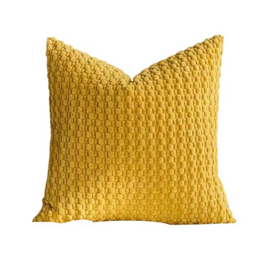 45x45CM Cord Kissenbezug Zierkissenbezug Haus Wohnzimmer Schlafzimmer Sofa Bett Dekorative Quadratische Kissenhülle