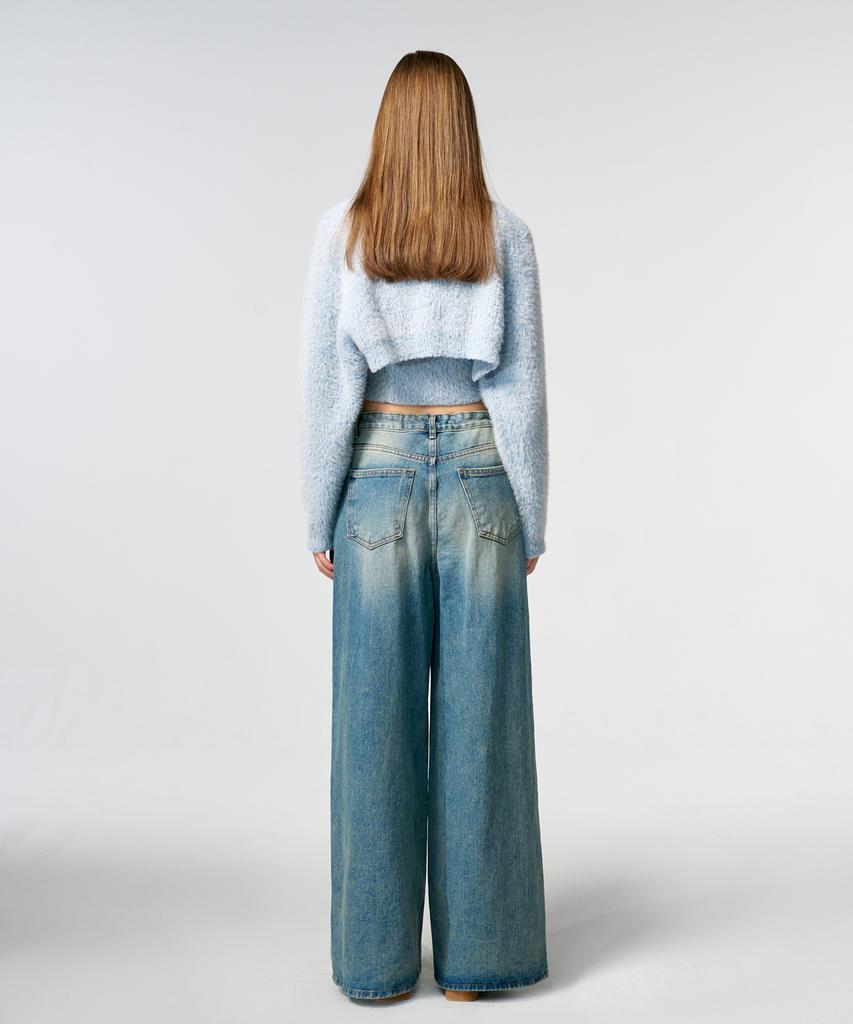 ETMON Bolero Set-Up Knit Sky Blue