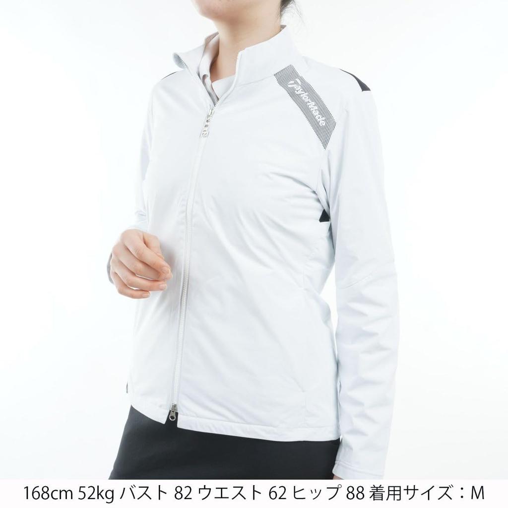 TaylorMade Double-Layer Wind Jacket, White, Size M, Women's, 2024FW UN385