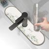 Non-Slip Faucet Draining Mat Self Absorbent Drying Mat Countertop Sink Protector  Home Kitchen
