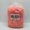 8024 Colorful Children's Hair Ties – Small High-Elastic Rubber Bands, One Pound Pack