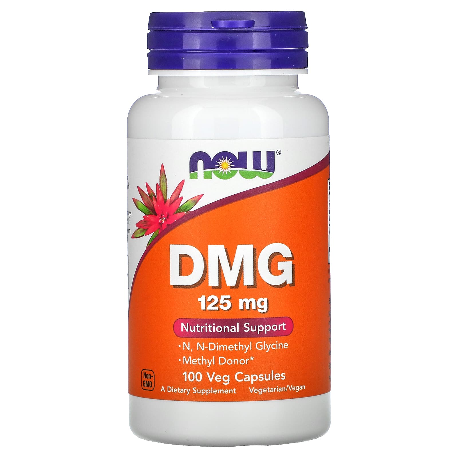 

Dmg, 125Mg, 100 Veggie Caps