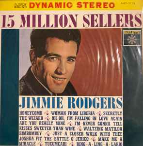 

LP Record JIMMIE RODGERS 15 Million Sellers SJET7175 ROULETTE 1962 Japan Folk Used