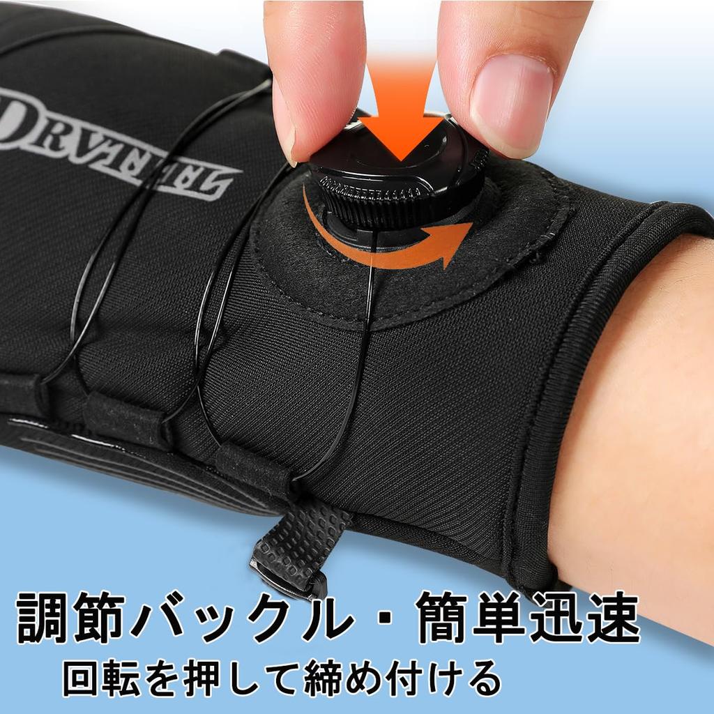 Nowoto Winter Gloves Fleece Smartphone Running Outdoor Latest Cold Warm Gloves with Innovative Touch and Design for Motorcycle and Unisex [Thick