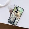 Korean Comics Summer Black Phone Case That Fits For IPhone 17,16,15,11,13,14 Pro Max,Plus,X,Xr,Xs Max,13Mini