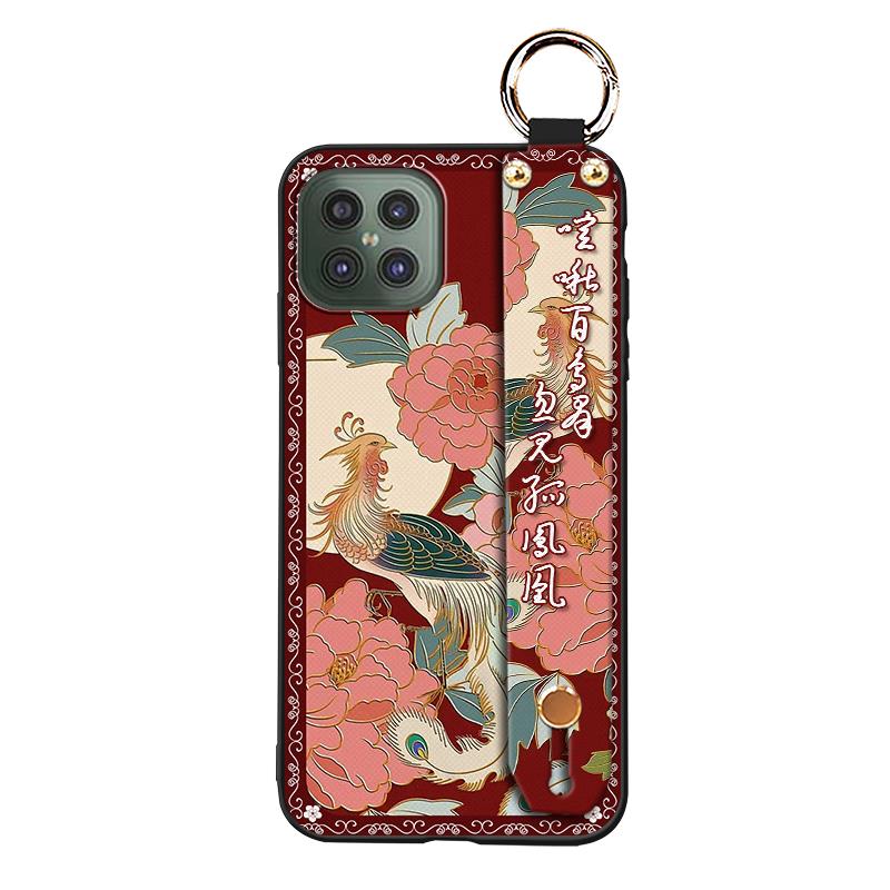 Fashion Shockproof Phone Case For Cubot C30 Soft case Back Cover Durable Silicone Chinese style Ring For Mom Protective