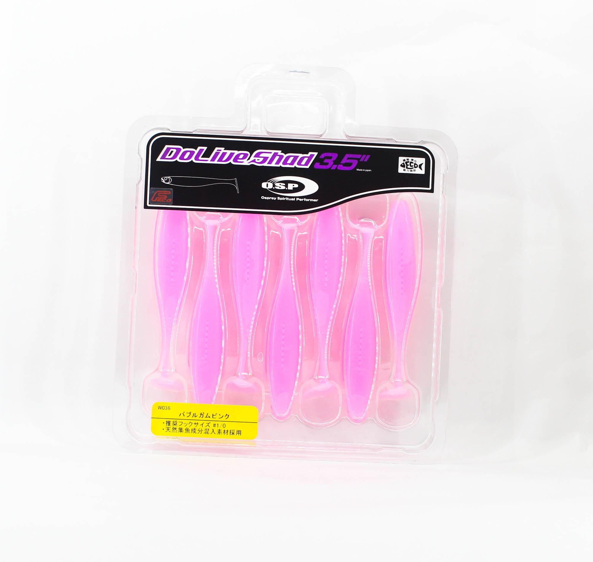 OSP Мягкая приманка Dolive Shad 3,5 дюйма W-036 (2344)