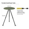 Portable Height Adjustable Aluminum Alloy Camping Round Table